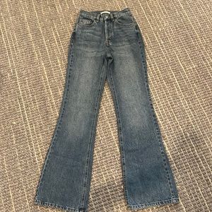 Wide leg jeans